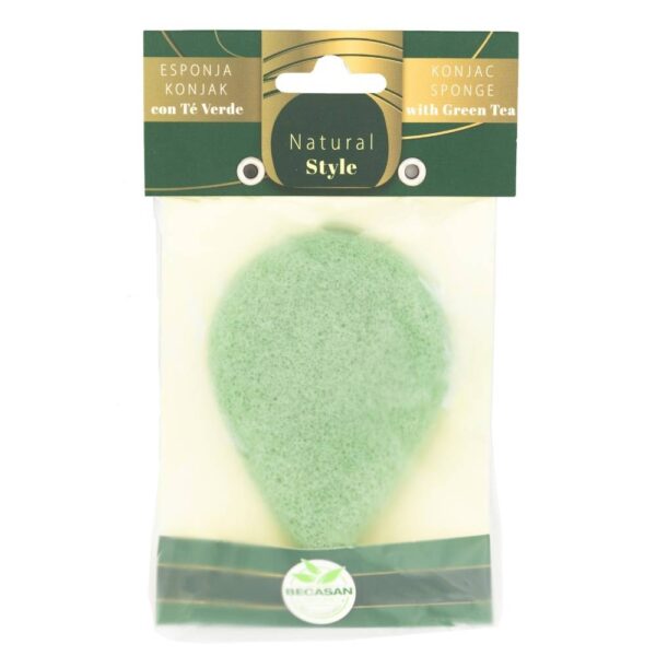 Esponja Konjac De Té Verde