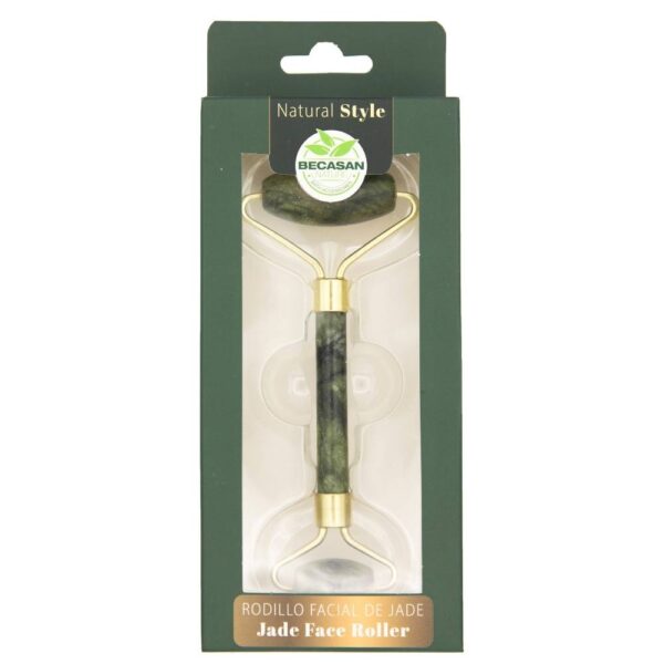 Rodillo Facial De Jade
