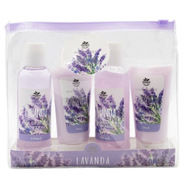 Set De Baño Y Viaje Lavanda
