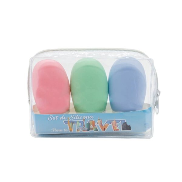 Set De Baño Y Viaje Rellenable