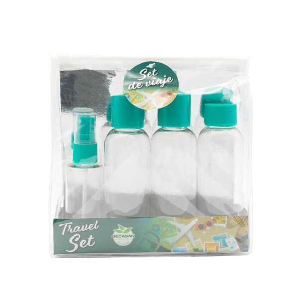 Set De Baño Y Viaje Rellenable Becasan Nature