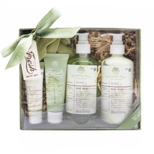 Cesta Regalo Olive Wellness Time