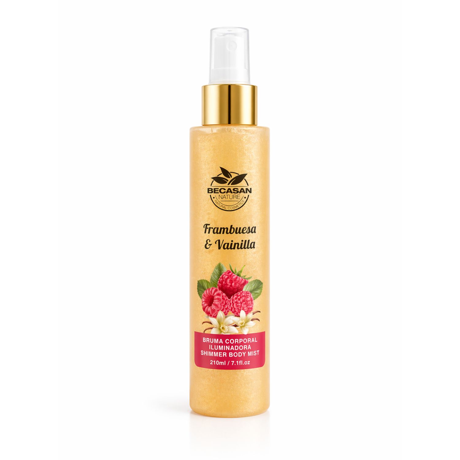 Shimmer Body Mist Frambuesa y Vainilla
